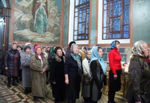 Всенощное бдение в Крестовоздвиженском храме г. Хвалынска