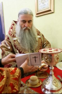 Божественная литургия в храме во имя мучениц Веры, Надежды, Любови и матери их Софии поселка Светлый Татищевского района