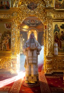 Божественная литургия в Свято-Троицком кафедральном соборе г. Саратова