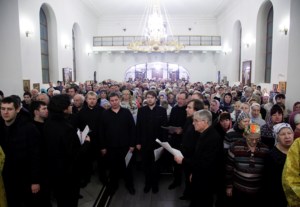 Всенощное бдение в Свято-Никольском мужском монастыре г. Саратова