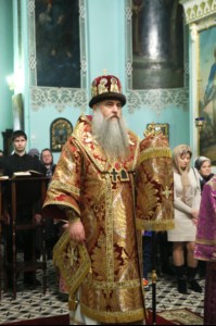 Всенощное бдение в храме в честь Сошествия Святого Духа г.Саратова