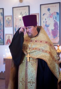 Всенощное бдение в храме в честь Рождества Христова г. Вольска