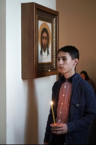 Великое повечерие с чтением канона преподобного Андрея Критского в Свято-Троицком кафедральном соборе г. Вольска