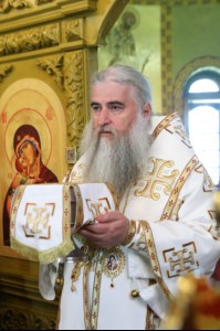 Божественная литургия в храме во имя святого благоверного великого князя Димитрия Донского села Столыпино Балтайского района
