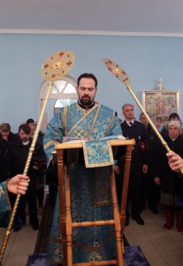 Божественная литургия в храме в честь Рождества Пресвятой Богородицы с. Ершовка (Муммовское) Аткарского района