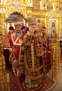 Всенощное бдение в Свято-Троицком кафедральном соборе г.Саратова