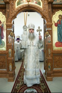 Божественная литургия в храме во имя святого равноапостольного великого князя Владимира г. Саратова