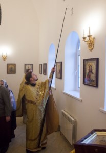 Великое освящение храма во имя святителя Иоанна Златоуста в п. Зональный г.Саратова