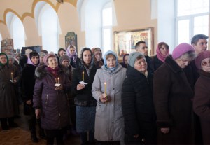Пассия в храме в честь Вознесения Господня г. Аркадака