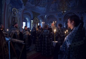 Пассия в Свято-Троицком кафедральном соборе г.Саратова