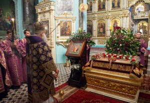Утреня Великой Субботы с Чином погребения в храме в честь Сошествия Святого Духа г. Саратова