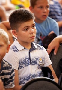 Архиерейский хор выступил в Центре дополнительного образования и детском оздоровительном лагере