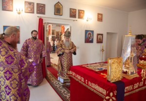 Божественная литургия на Подворье Свято-Никольского мужского монастыря г.Саратова с.Елшанка Воскресенского района