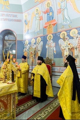 Всенощное бдение в Свято-Никольском мужском монастыре г. Саратова