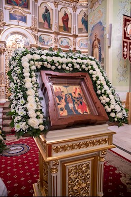 Митрополит Игнатий совершил всенощное бдение в Покровском соборе г. Саратова