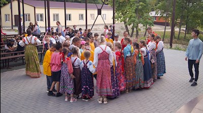 В «Солнечном» прошла традиционная вечёрка