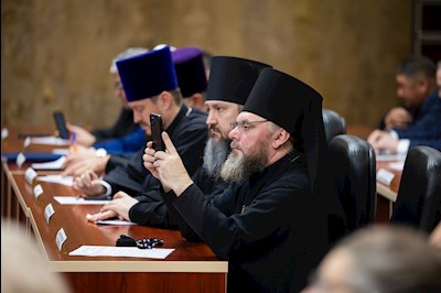 Митрополит Игнатий выступил с докладом на заседании Совета по взаимодействию с национальными и религиозными объединениями