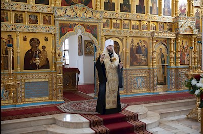 Митрополит Игнатий совершил панихиду в Свято-Алексиевском женском монастыре г. Саратова