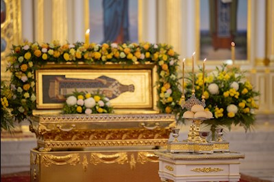 Всенощное бдение в Спасском кафедральном соборе г. Пензы