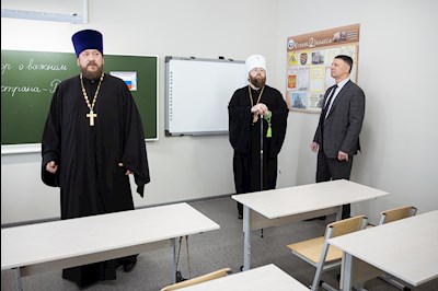 Православные гимназисты торжественно принесли присягу, вступая в «Дружину святого благоверного князя Александра Невского»