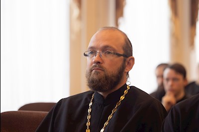 Митрополит Игнатий принял участие в защите выпускных квалификационных работ магистров в СПДС