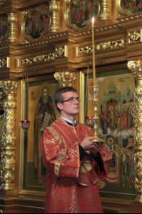 Всенощное бдение в Свято-Троицком соборе Саратова