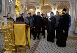 Для учащихся Саратовской православной духовной семинарии организована экскурсия по храмам Саратова