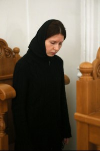 Всенощное бдение в Свято-Сергиевском женском монастыре с. Алексеевка Базарно-Карабулакского р-на