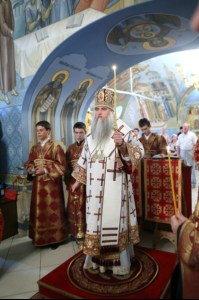 Всенощное бдение в Свято-Троицком кафедральном соборе г. Саратова
