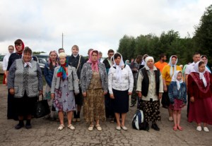 Божественная литургия в Вавиловом Доле