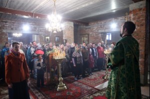 Престольный праздник в саратовском храме во имя преподобного Сергия Радонежского