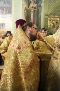 Великая Рождественская вечерня в храме в честь Покрова Пресвятой Богородицы г. Саратова