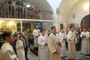 Божественная литургия и панихида в храме во имя святителя и чудотворца Николая на Елшанском кладбище г. Саратова
