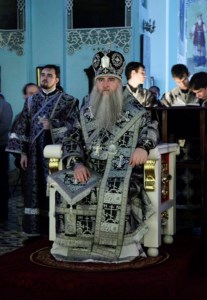 Утреня с чтением Великого канона преподобного Андрея Критского в храме в честь Сошествия Святого Духа г. Саратова