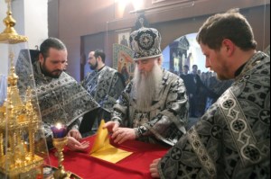 Литургия Преждеосвященных Даров в храме во имя святителя Тихона, Епископа Воронежского, Задонского чудотворца г.Саратова