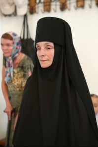 Всенощное бдение в Свято-Сергиевском женском монастыре села Алексеевка Базарно-Карабулакского района
