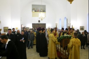 Всенощное бдение в храме во имя апостола и евангелиста Иоанна Богослова г.Саратова