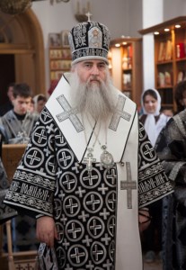 Литургия Преждеосвященных Даров, малое повечерие, утреня и первый час на Архиерейском подворье — храме во имя святых равноапостольных Кирилла и Мефодия при СГУ