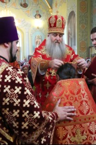 Пасхальная вечерня в храме Покрова Пресвятой Богородицы г.Саратова