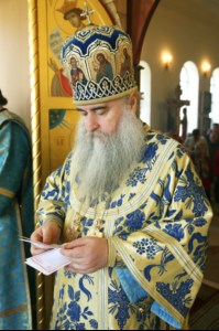 Вечерня в соединении с Божественной литургией свт. Иоанна Златоуста в храме в честь Благовещения Пресвятой Богородицы г.Вольска