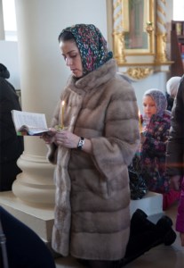 Великое повечерие с чтением канона преподобного Андрея Критского в Свято-Троицком кафедральном соборе г. Вольска