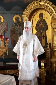 Крещальная литургия в Свято-Троицком соборе Саратова