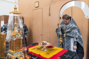 Литургия Преждеосвященных Даров в храме во имя святителя Митрофана Воронежского г. Саратова
