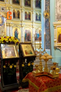 Всенощное бдение в храме Сошествия Святого Духа г. Саратова