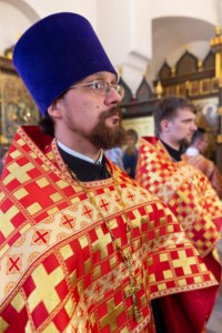 Всенощное бдение на Архиерейском подворье — храме в честь иконы Божией Матери «Утоли моя печали» г. Саратова