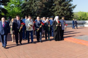Заупокойная лития на Воскресенском кладбище г. Саратова