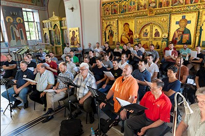 Завершилась запись диска песнопений, посвященных Пресвятой Богородице