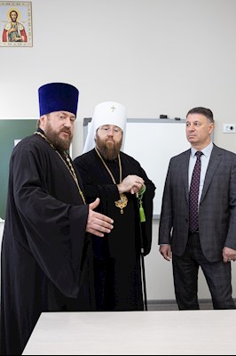 Православные гимназисты торжественно принесли присягу, вступая в «Дружину святого благоверного князя Александра Невского»