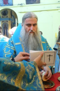 Божественная литургия в храме в честь Казанской иконы Божией Матери г. Петровска