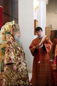 Божественная литургия в Свято-Алексиевском женском монастыре г. Саратова